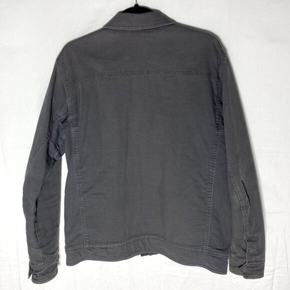 MEC Mountain Equipment Co Op Grey Organic Cotton Regular Fit Jacket M - Picture 13 of 14